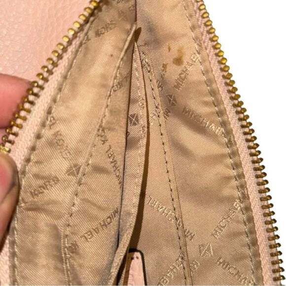 Michael Kors Beige Wristlet Clutch - Picture 8 of 10
